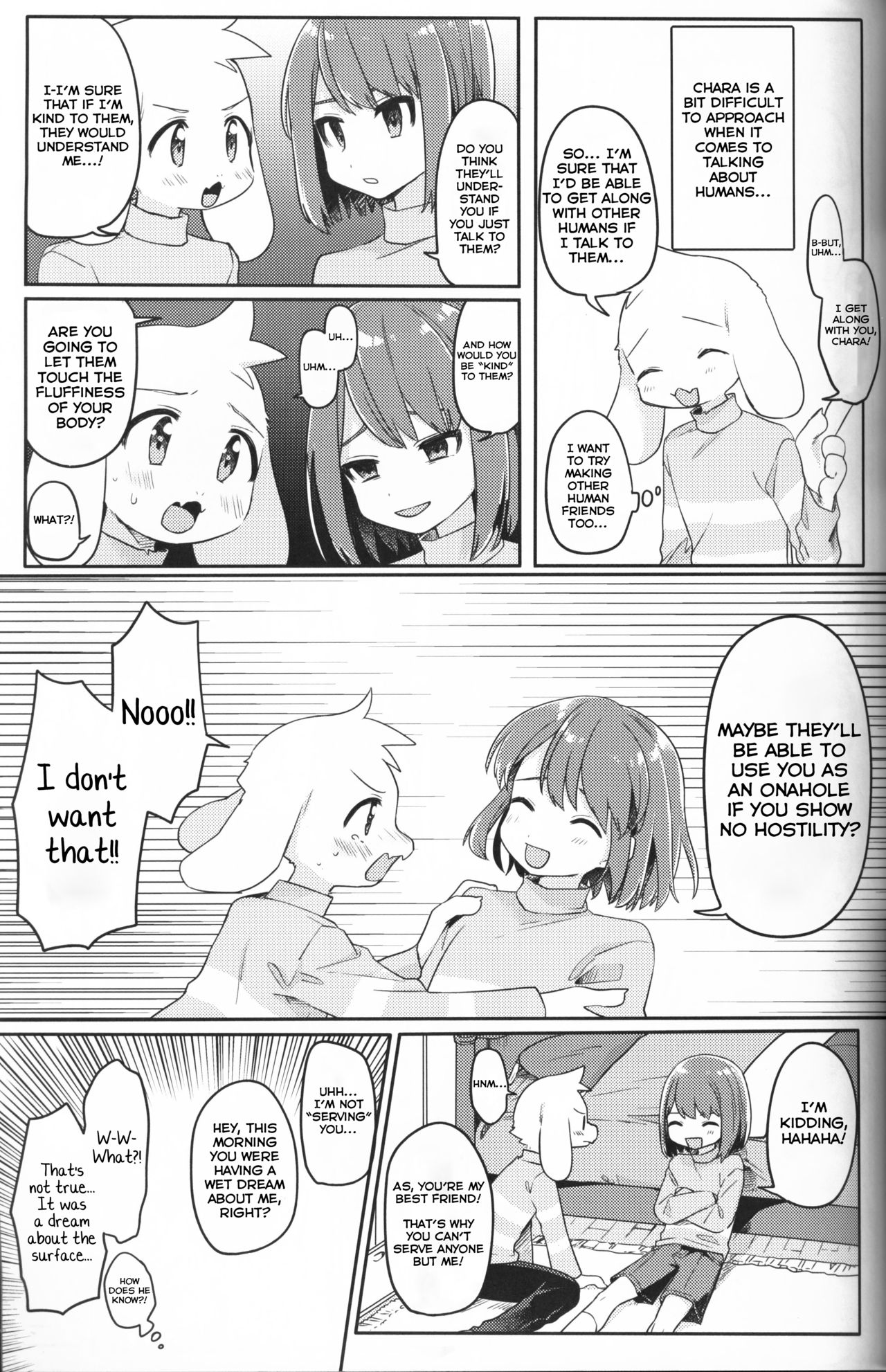 Monster to Ningen Gokko page 7 full