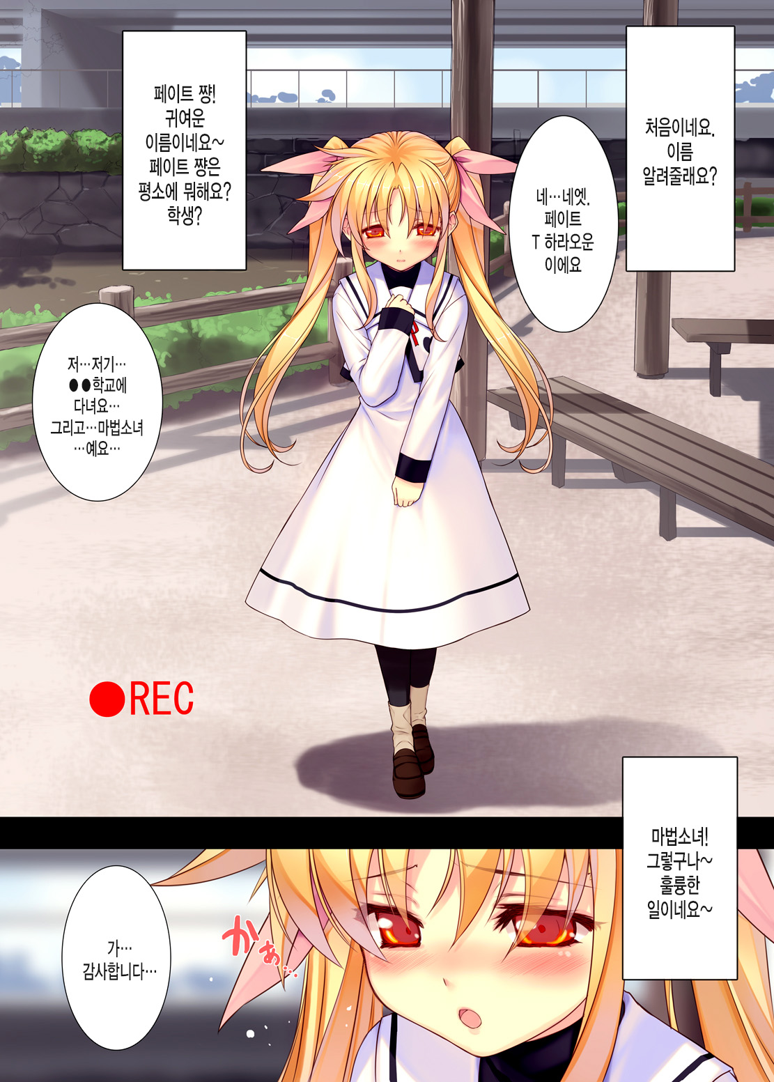 Nijigen Do-Shirouto Musume Nama Nakadashi 1 Fate-chan *9 sai page 4 full