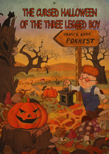 [Grigori] The Cursed Halloween of the Three Legged Boy (Dexter's Laboratory) cover