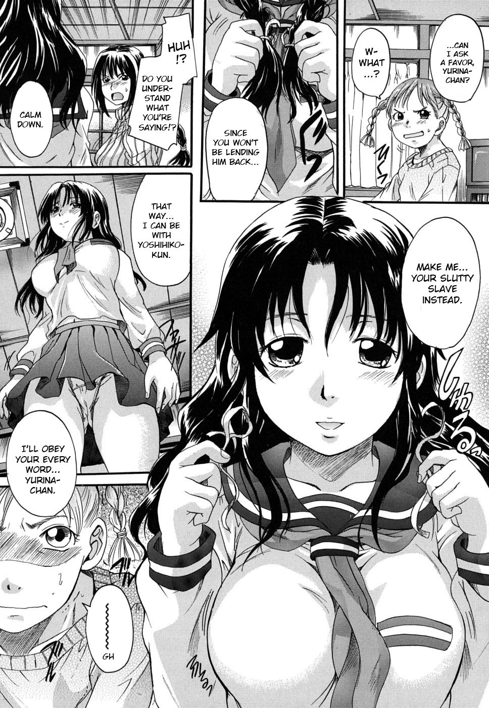 Mitsuami Slave - Slaves With Braid Her's Hair  Ch. 5-6, 8 page 12 full