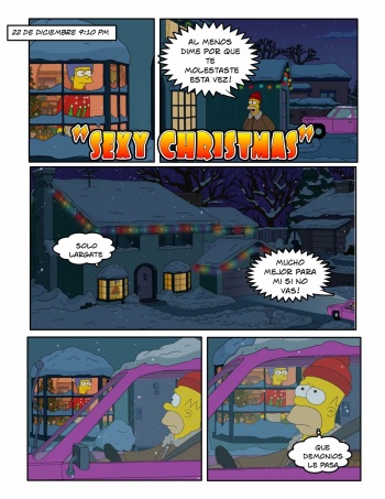 Simpsons xxx - Sexy Navidad (Parte 1) (Español) cover