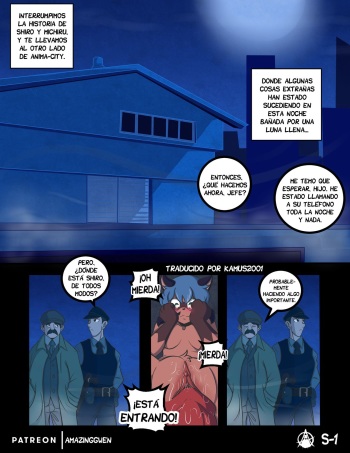 [Amazinggwen] Nightlife in Animacity | Halloween Side Story [Spanish] [Kamus2001] cover