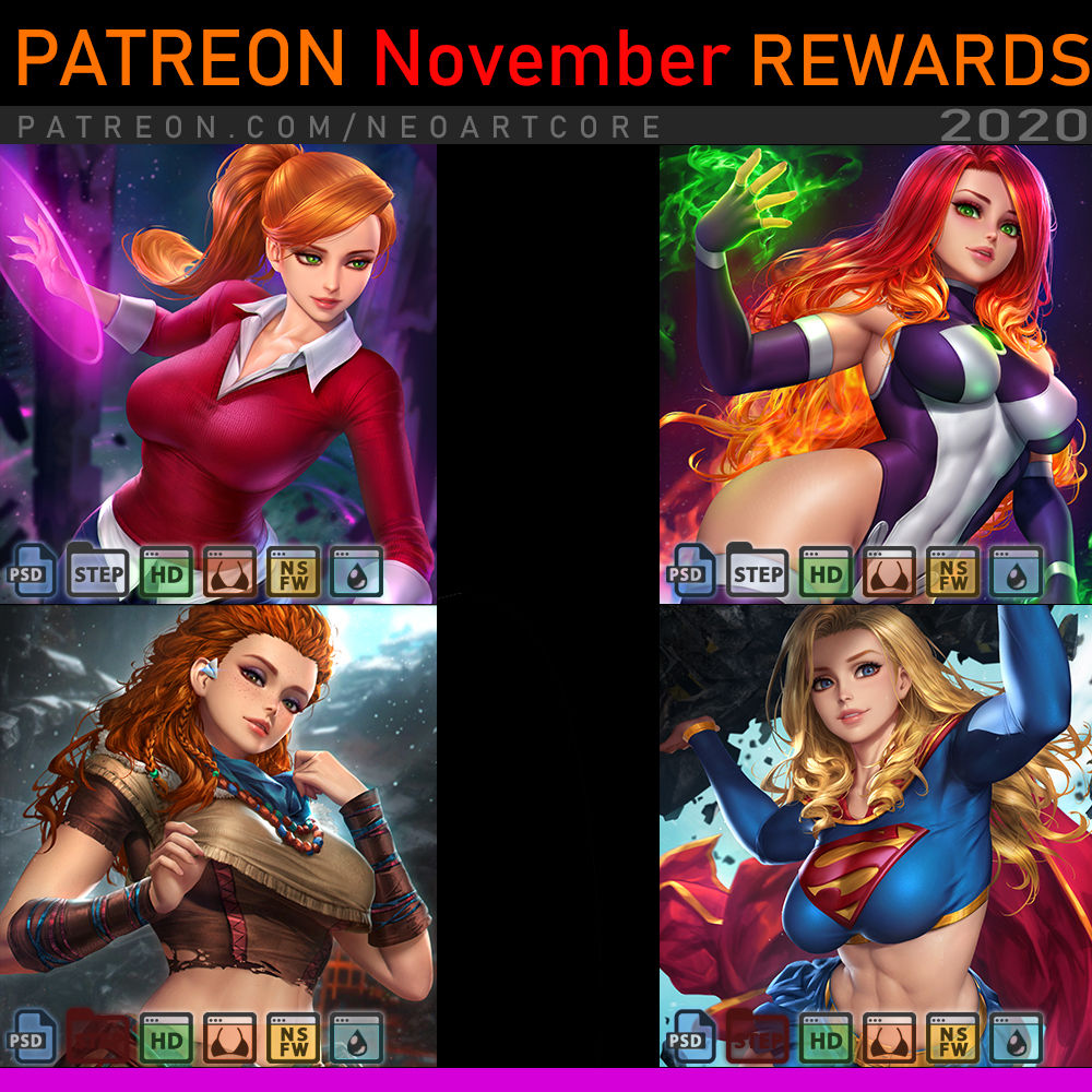 Neoartcore November Rewards 2020 page 1 full