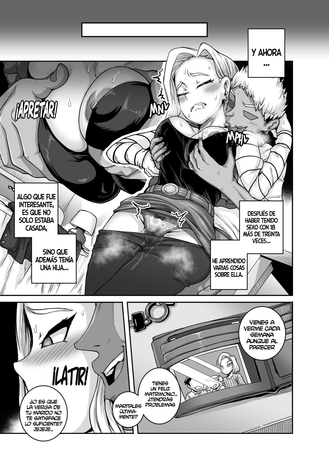 Seiyoku ni Katenai「Jinzouningen」Onna♀ | La  Dama que perdió ante la lujuria page 12 full