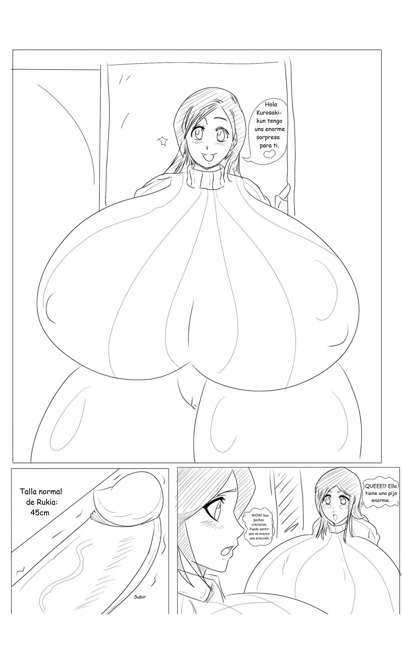 Rukia Futanari Day page 10 full