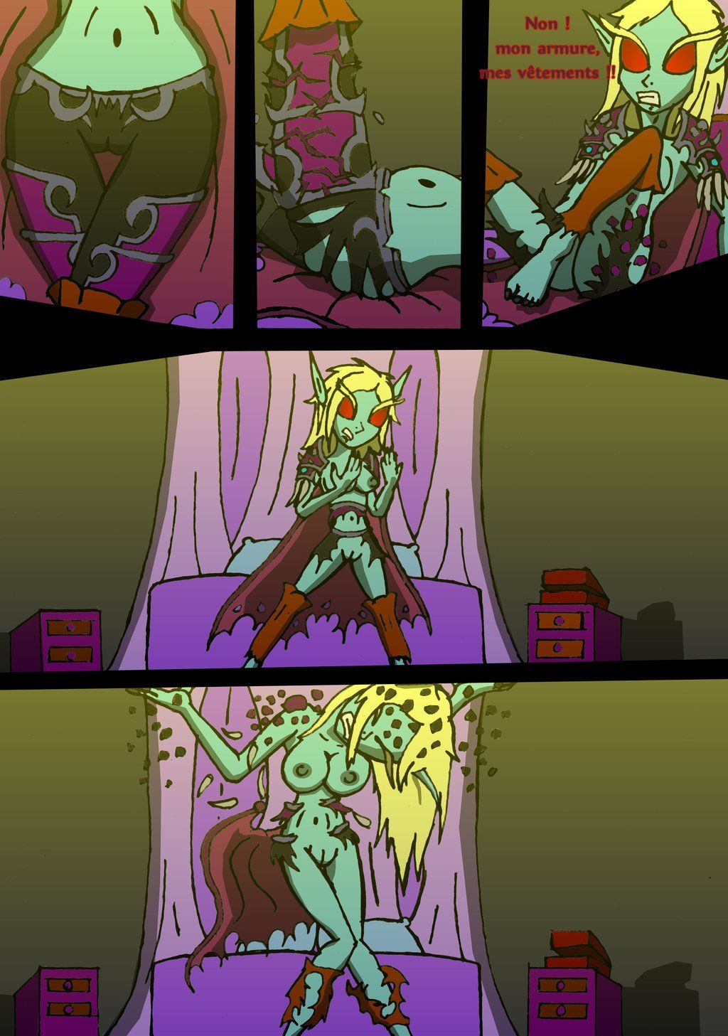 Giantess Banshee Queen - Redrawn page 2 full