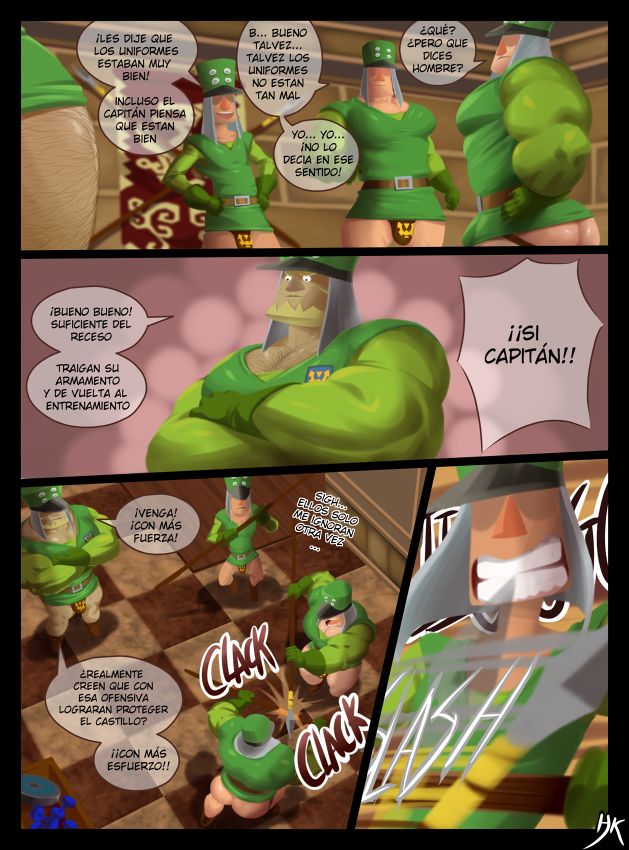 Royal Guard Special Training Remake page 10 full