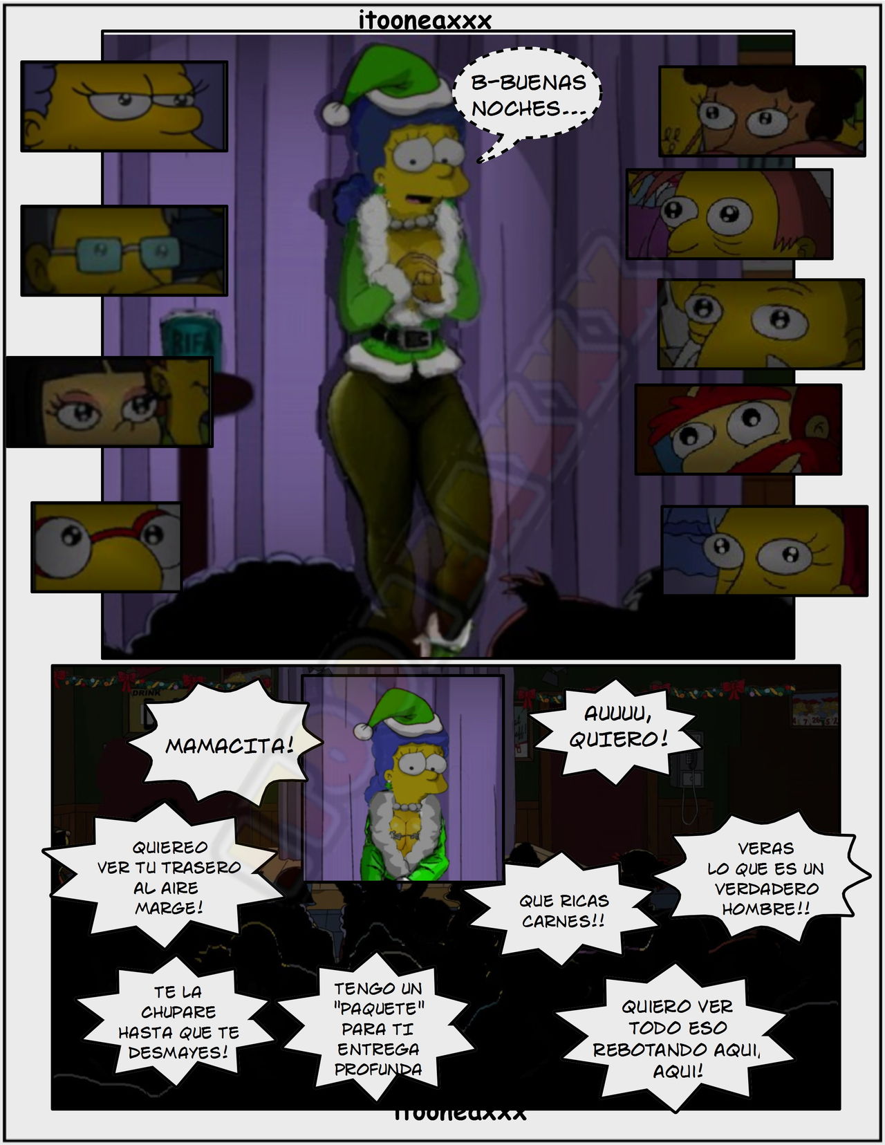 Simpsons xxx - Sexy Navidad page 12 full