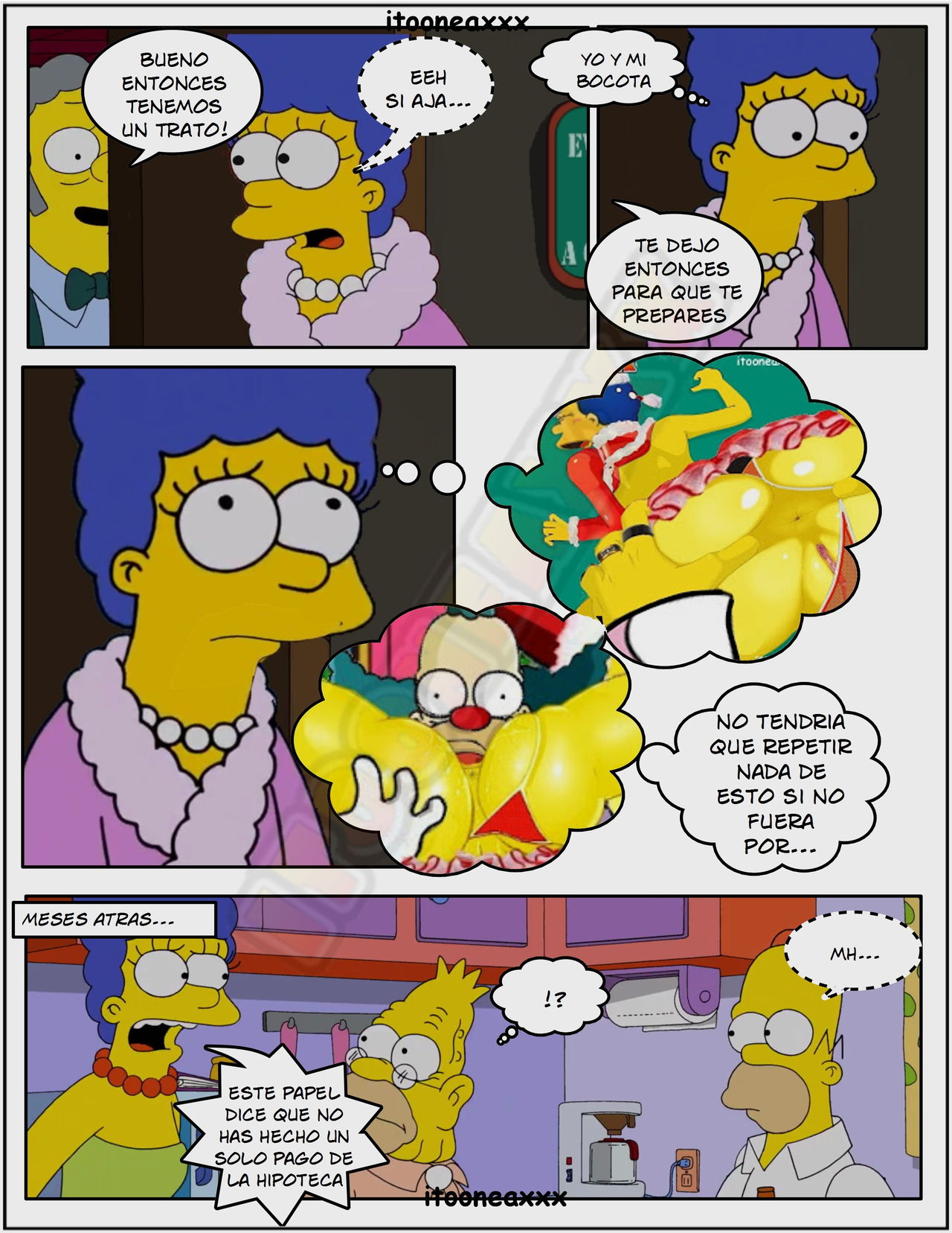 Simpsons xxx - Sexy Navidad page 4 full