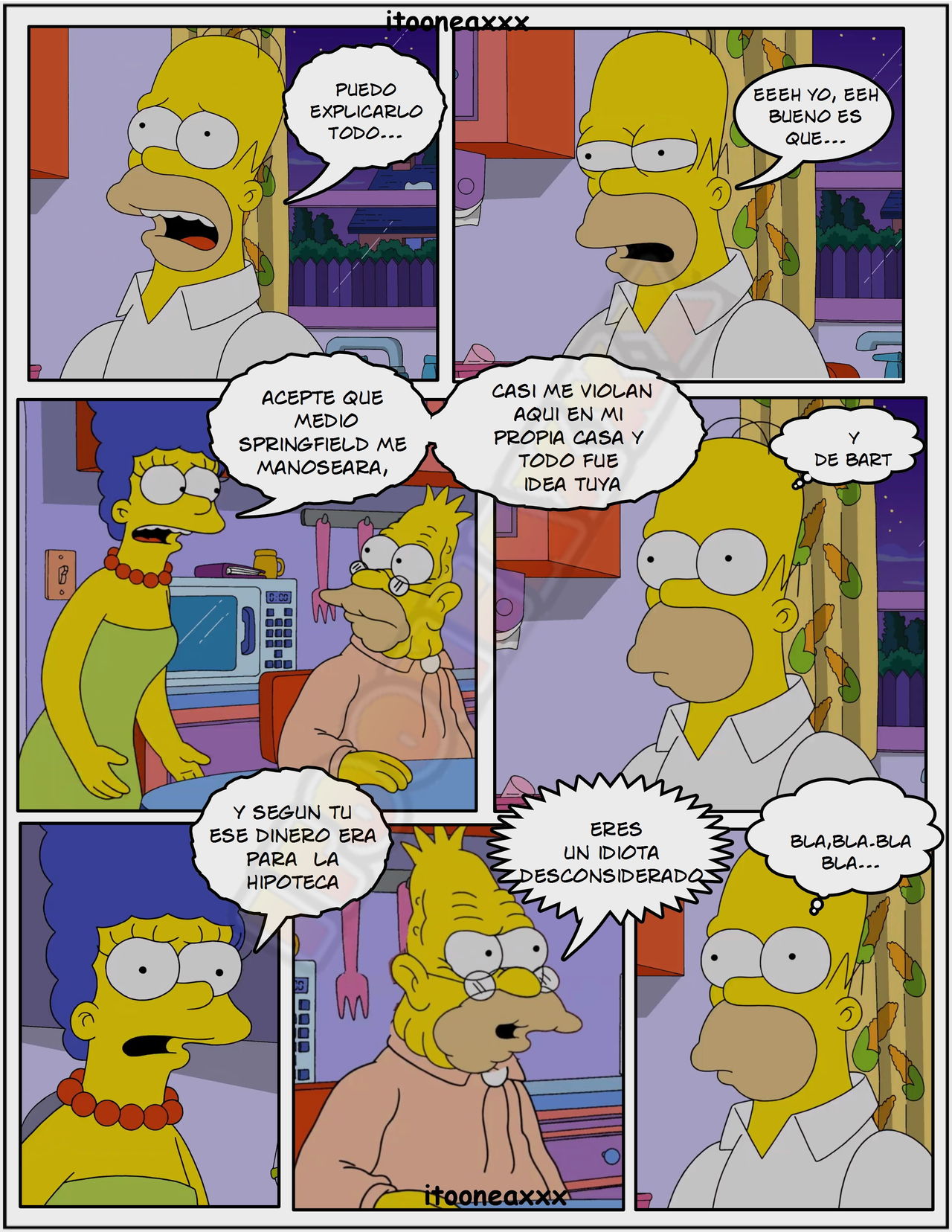 Simpsons xxx - Sexy Navidad page 5 full