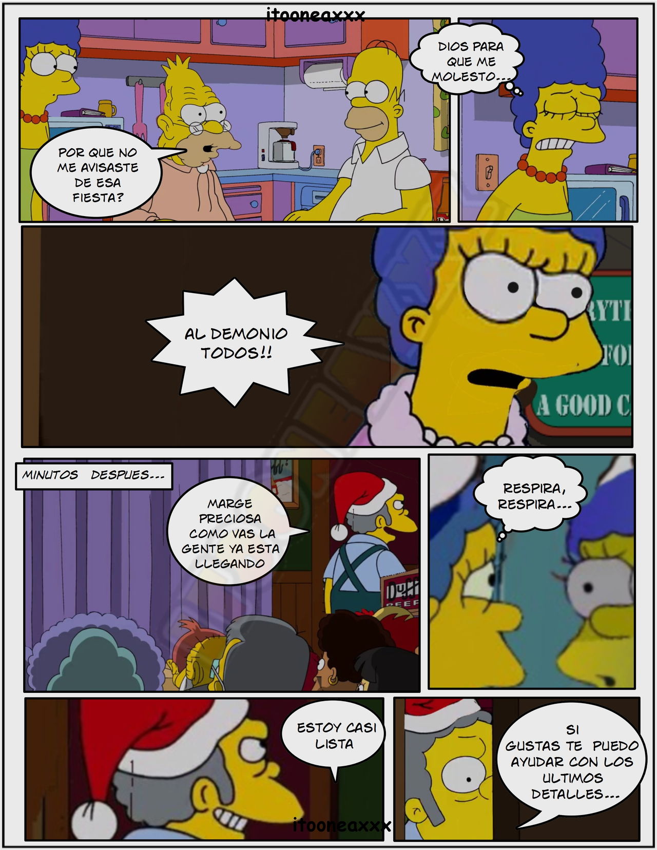 Simpsons xxx - Sexy Navidad page 6 full