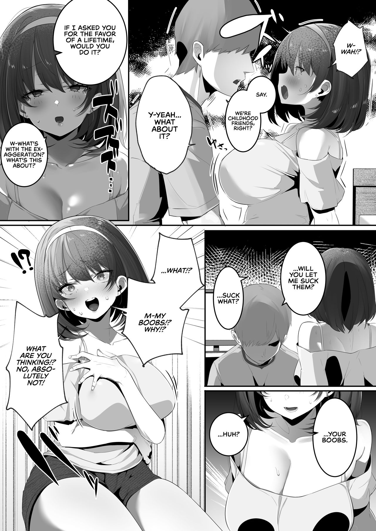 Kareshi Mochi no Kyonyuu Osananajimi o NTR Nakadashi Suru Hon page 7 full