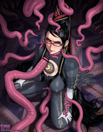 [Fellatrix] Bayonetta vs Tentacles cover
