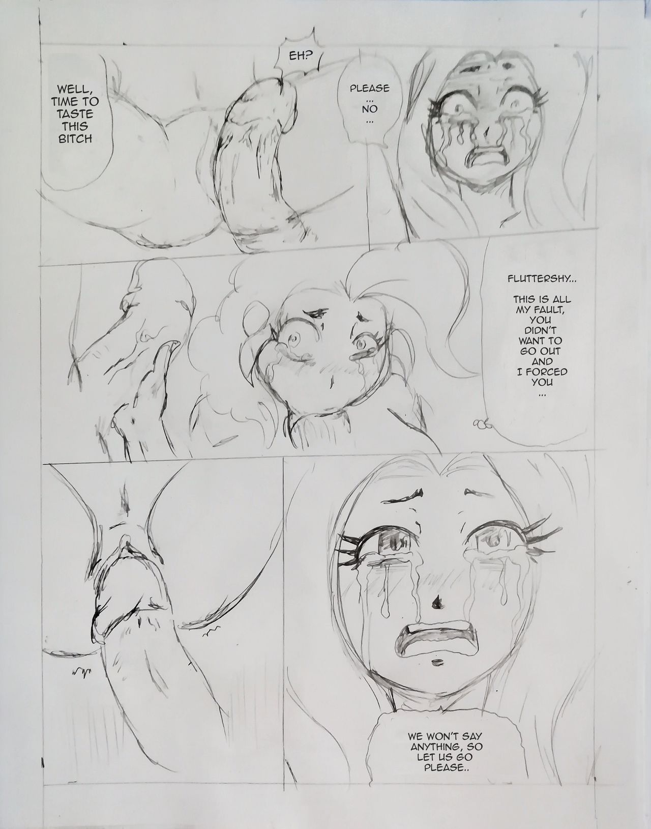 Fluttershy & Pinkie Pie's Party page 7 full