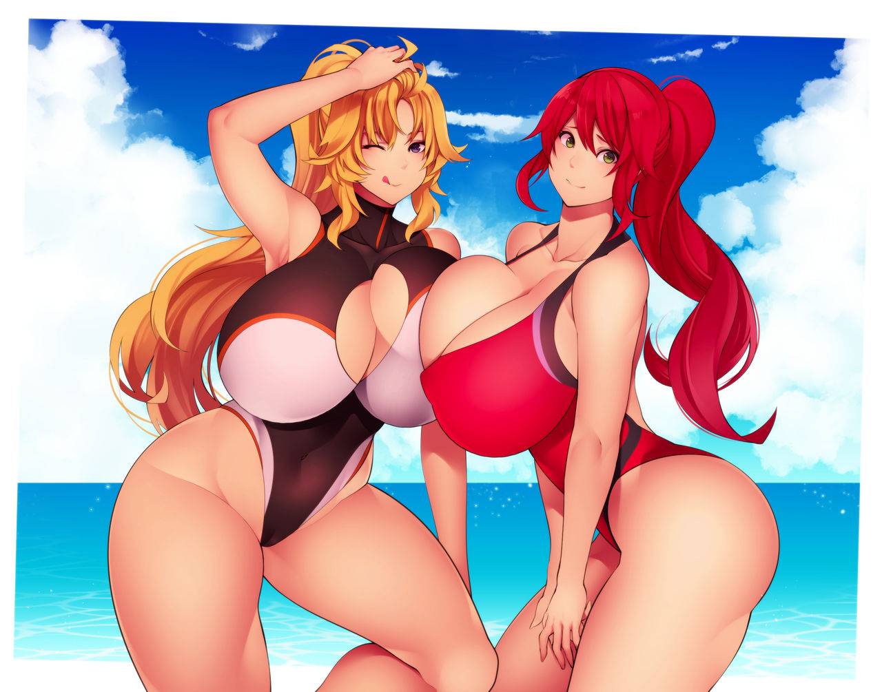 Yang Xiao Long & Pyrrha Nikos page 1 full