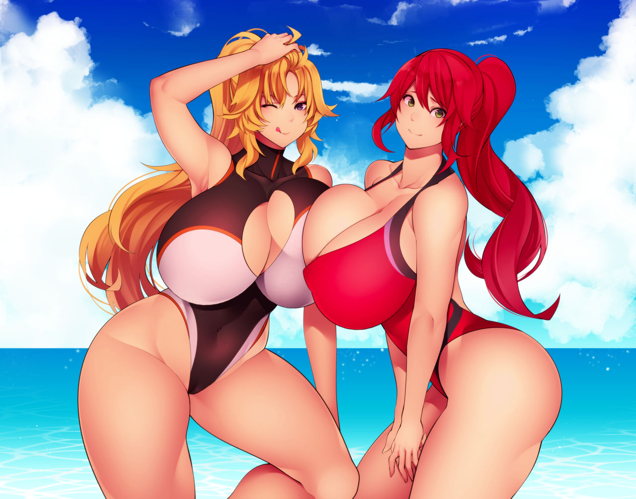 Yang Xiao Long & Pyrrha Nikos page 5 full