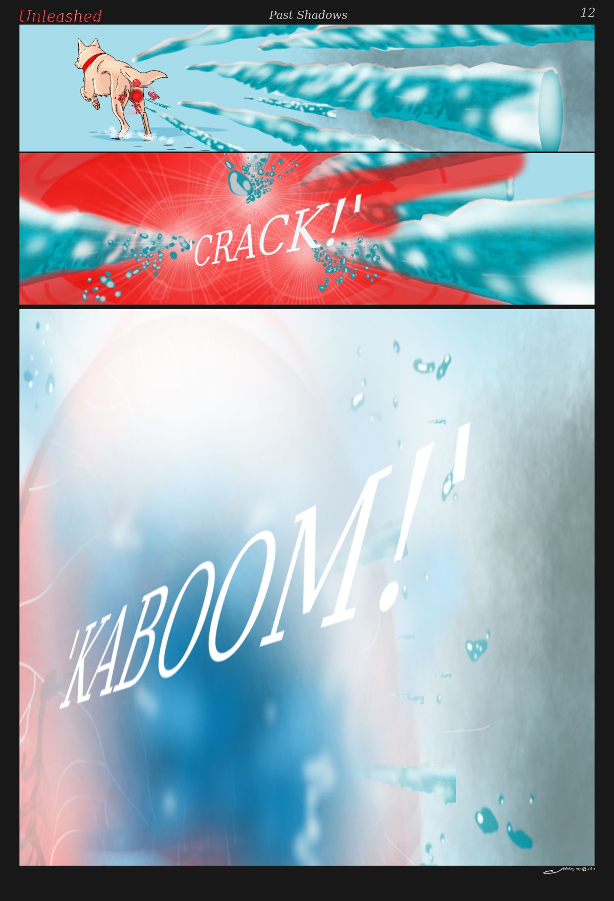 HOLYDAYPUP Unleashed:Past Shadows page 12 full