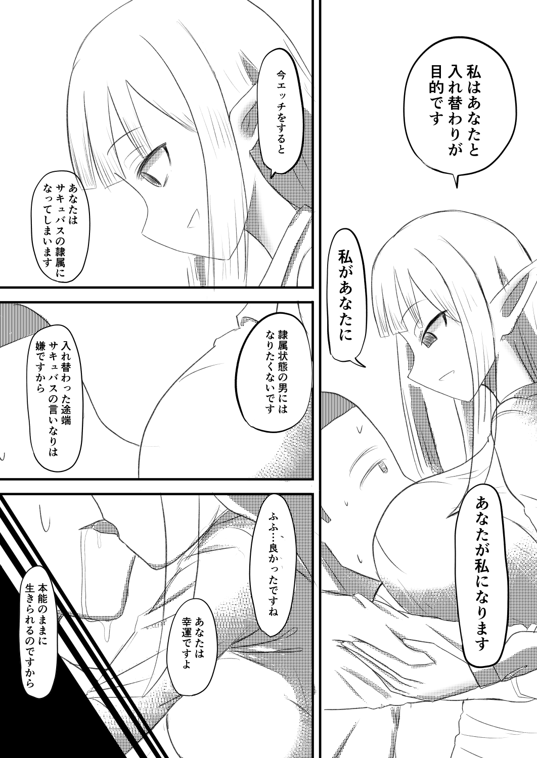 Ore ga Succubus ni Natte Mesu Ochi suru Hanashi page 6 full
