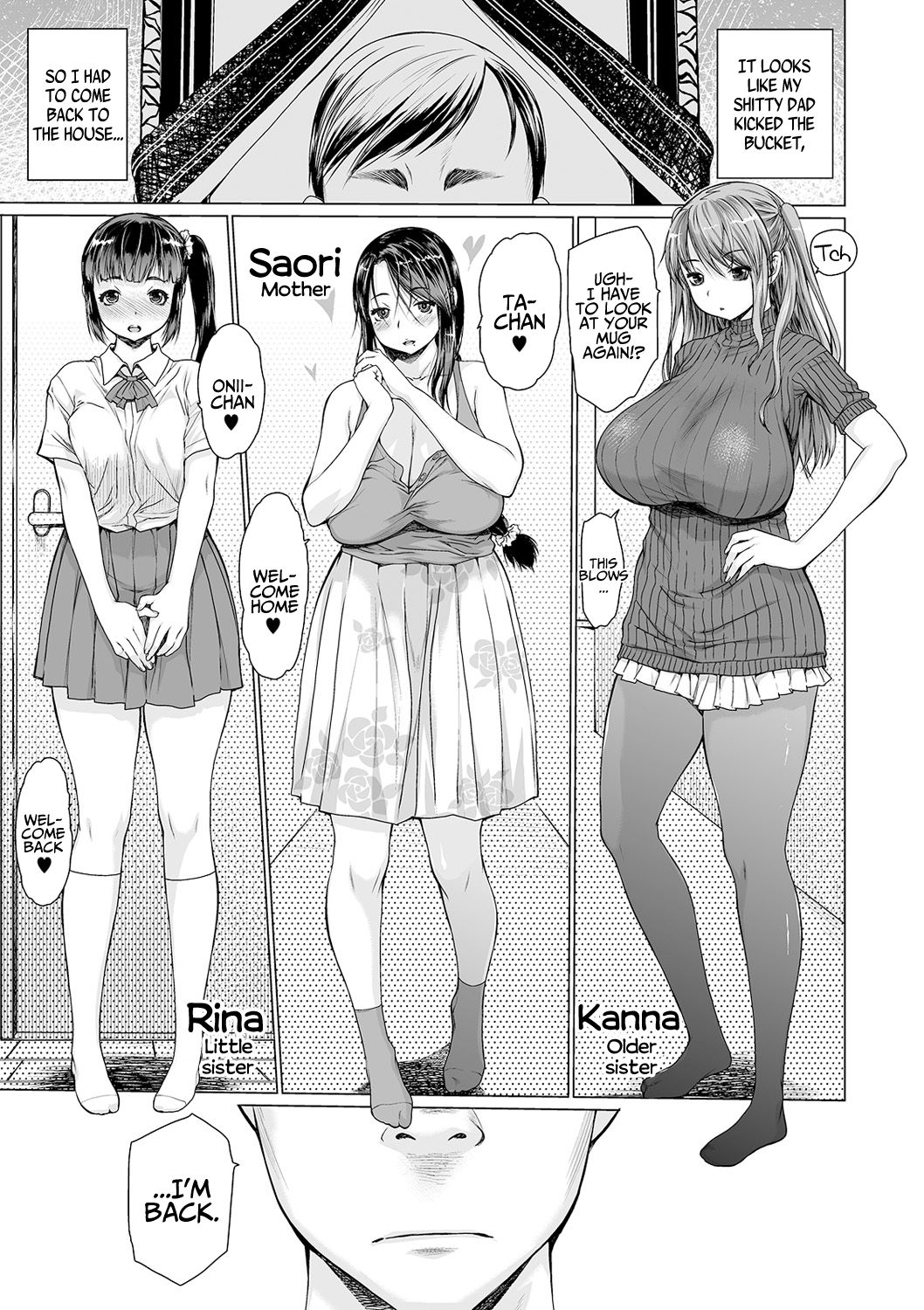 Ma-Kazoku | Dark Family page 1 full