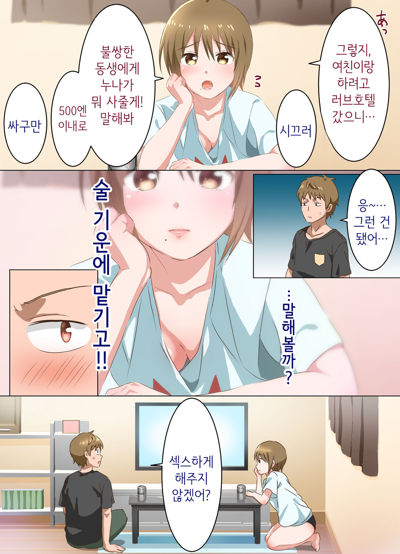 Ne-chan to suru hanashi | 누나랑 하는 이야기 page 11 full