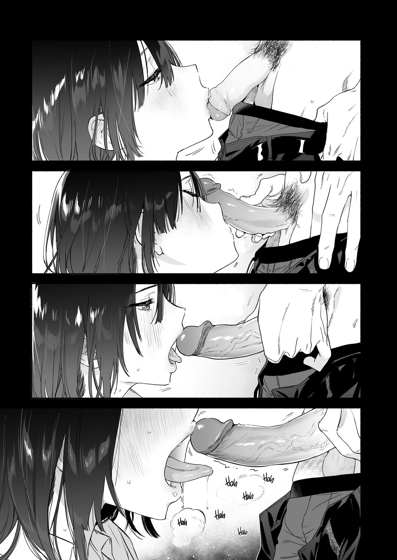 Mukuchi na Tosho Iin to Sex Zuke. | Addicted to Sex With a Taciturn Library Committee Member page 4 full