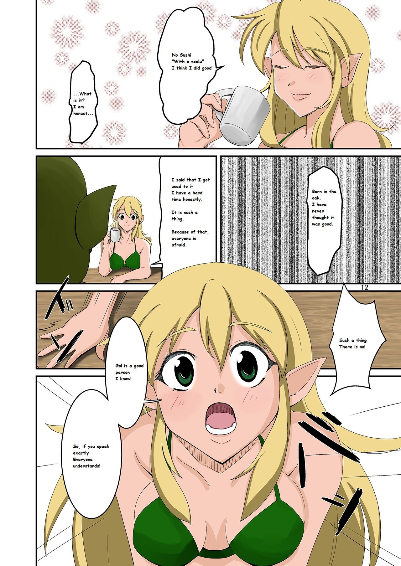Elf to Orc no Irekawari Dark Bon | Elf and Orc Replacement Dark Book page 11 full