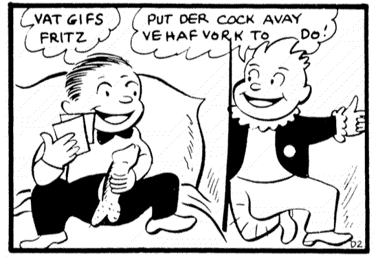 Hans and Fritz Meet a Hootchie Cootchie page 3 full