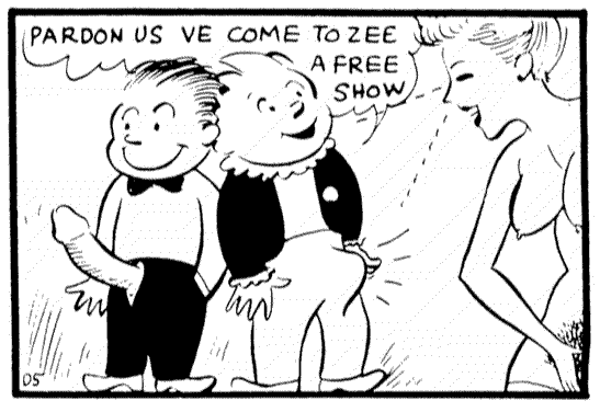 Hans and Fritz Meet a Hootchie Cootchie page 6 full