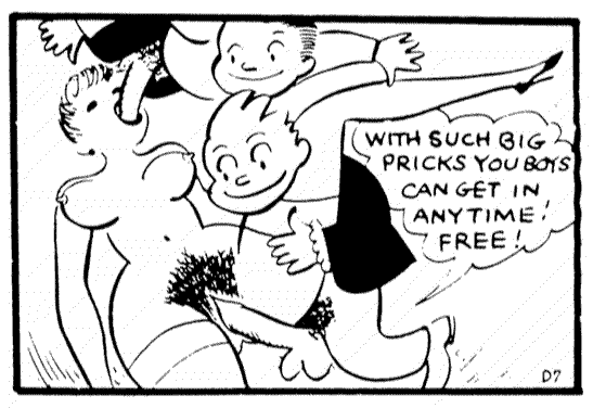 Hans and Fritz Meet a Hootchie Cootchie page 8 full