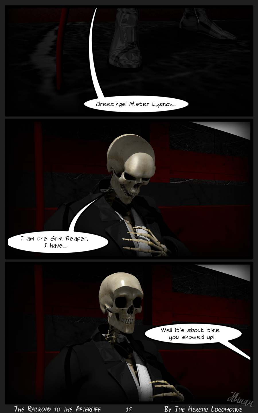 The Railroad to the Afterlife 1 page 12 full