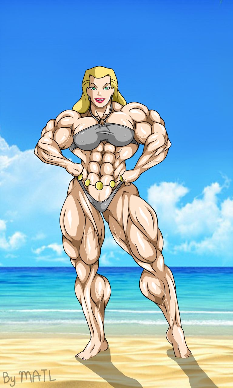 Muscle DC Girls page 8 full