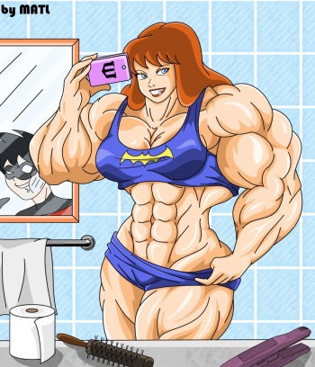 Muscle DC Girls cover