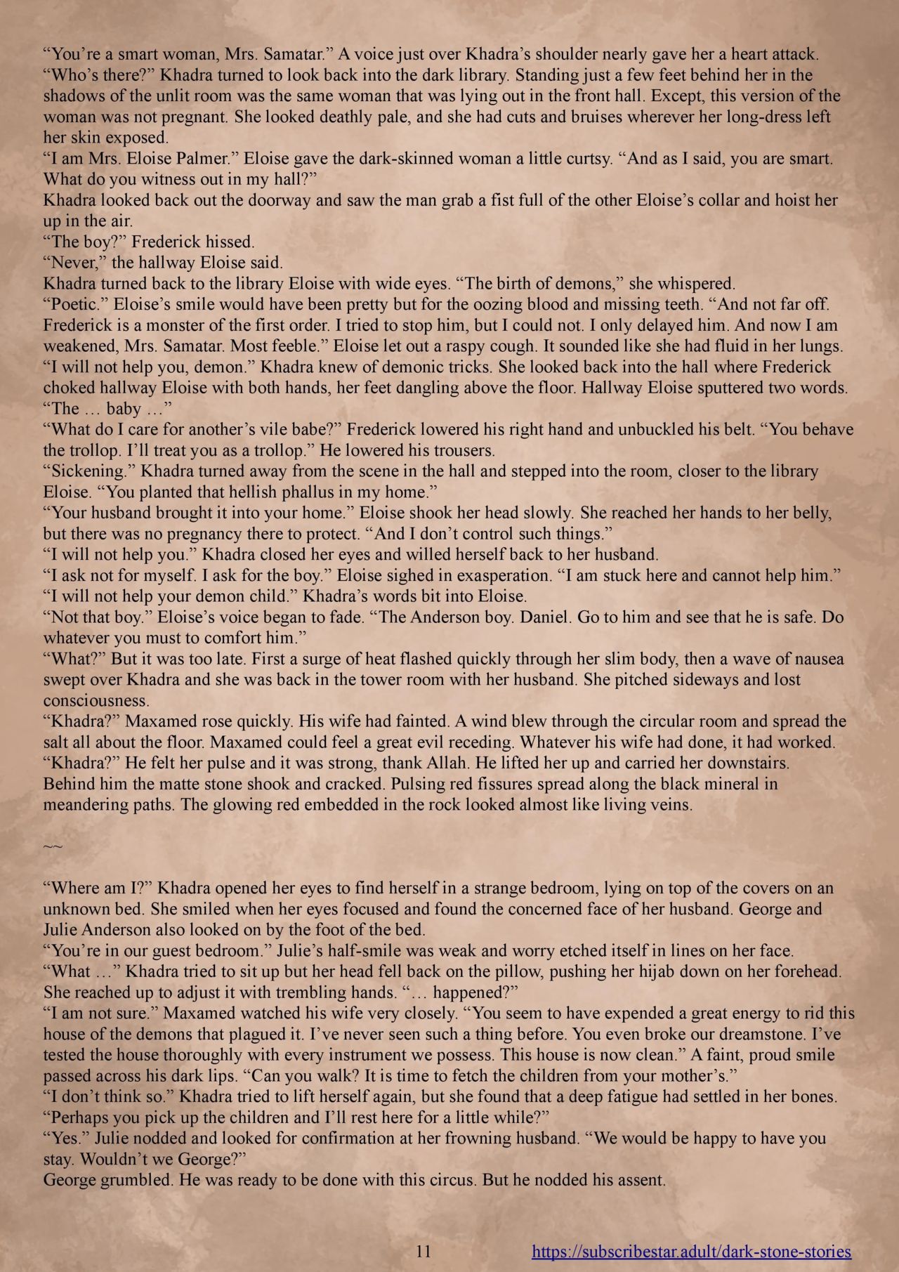 The Haunting of Palmer Mansion Chapter 10 page 12 full