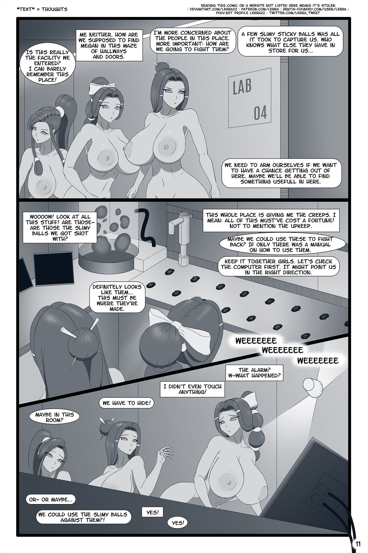 Kunoichi One Sword Attack page 11 full