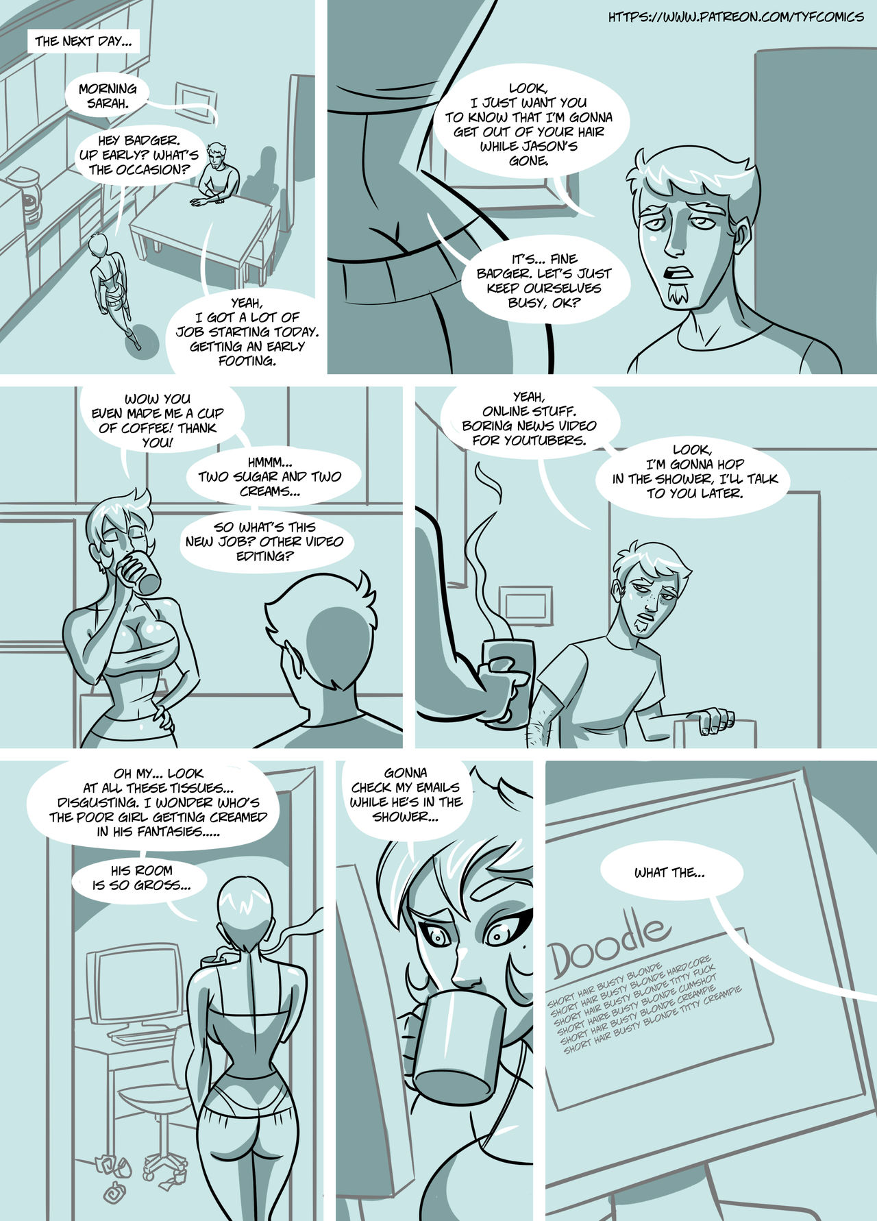 JOHN NORTH - The Roommate page 6 full