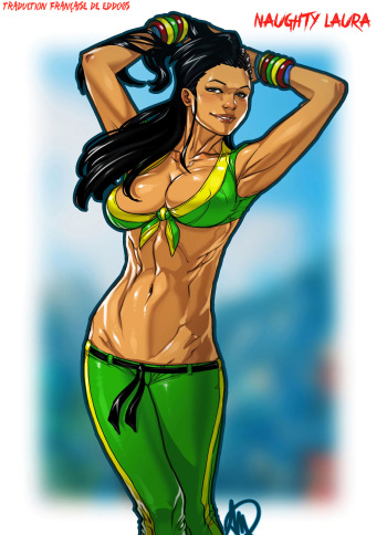 [Ganassa] Naughty Laura (Street Fighter) [French][Edd085] cover