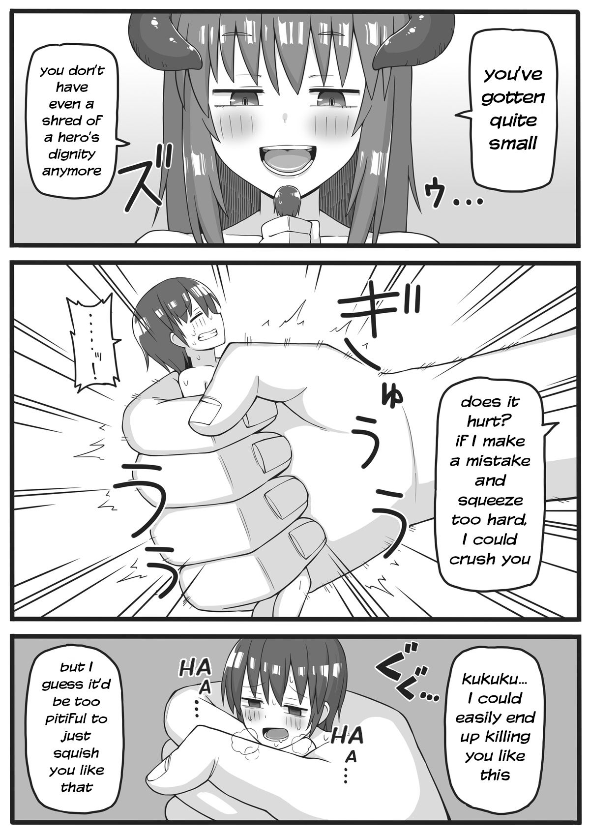 Yuusha ga Chiisaku Ecchi na Koto o Sarete Shimau Manga page 4 full