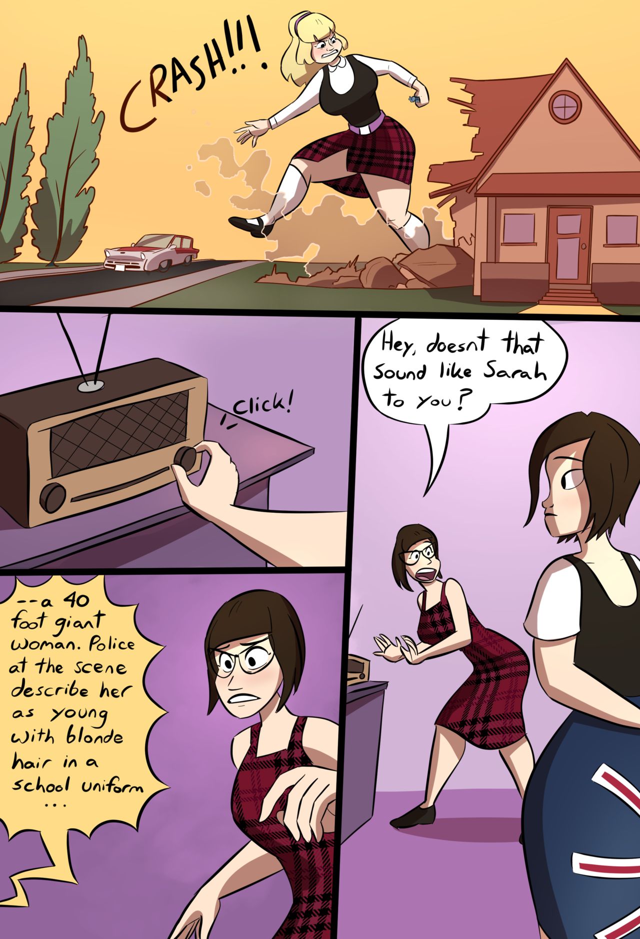 Growing Sister Comic page 12 full