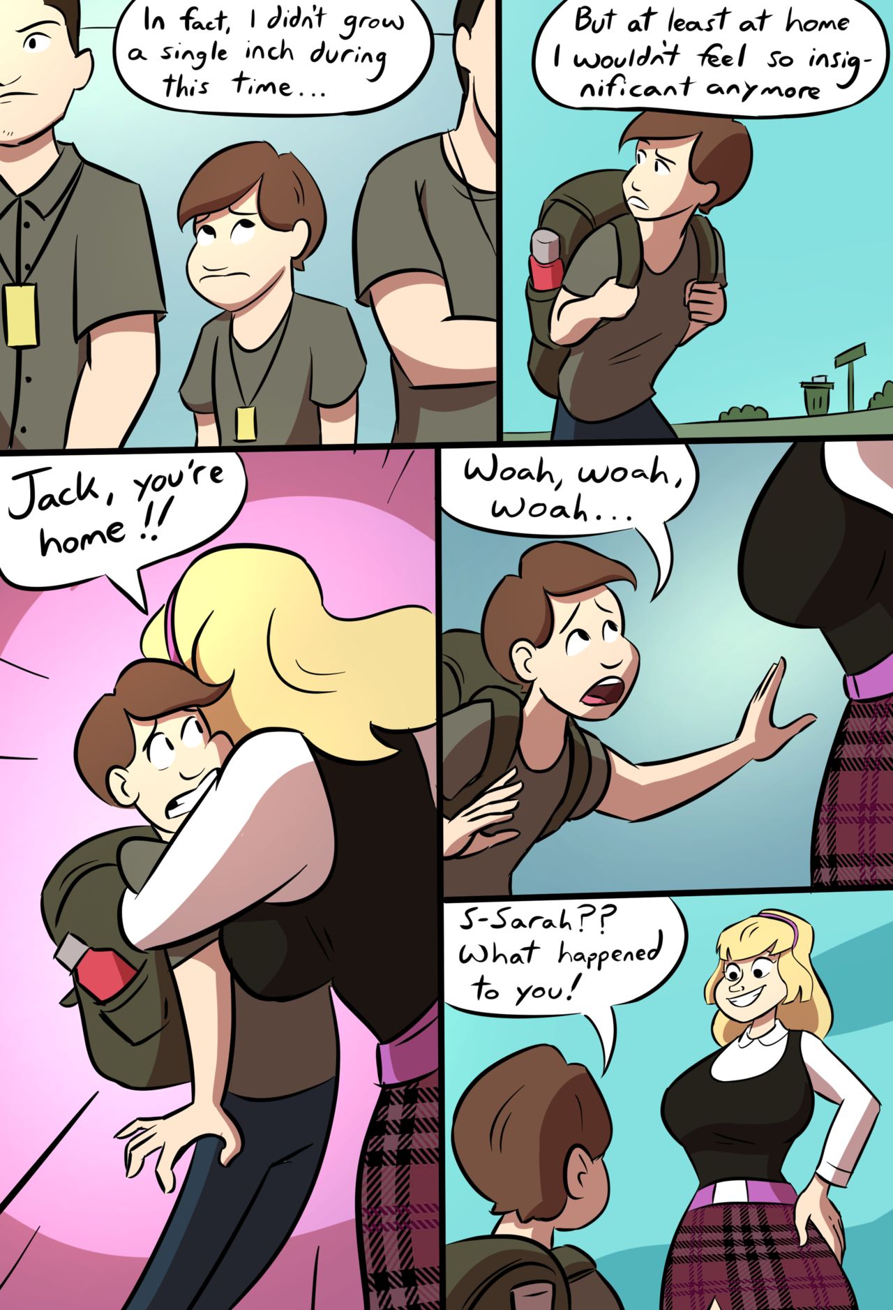 Growing Sister Comic page 2 full