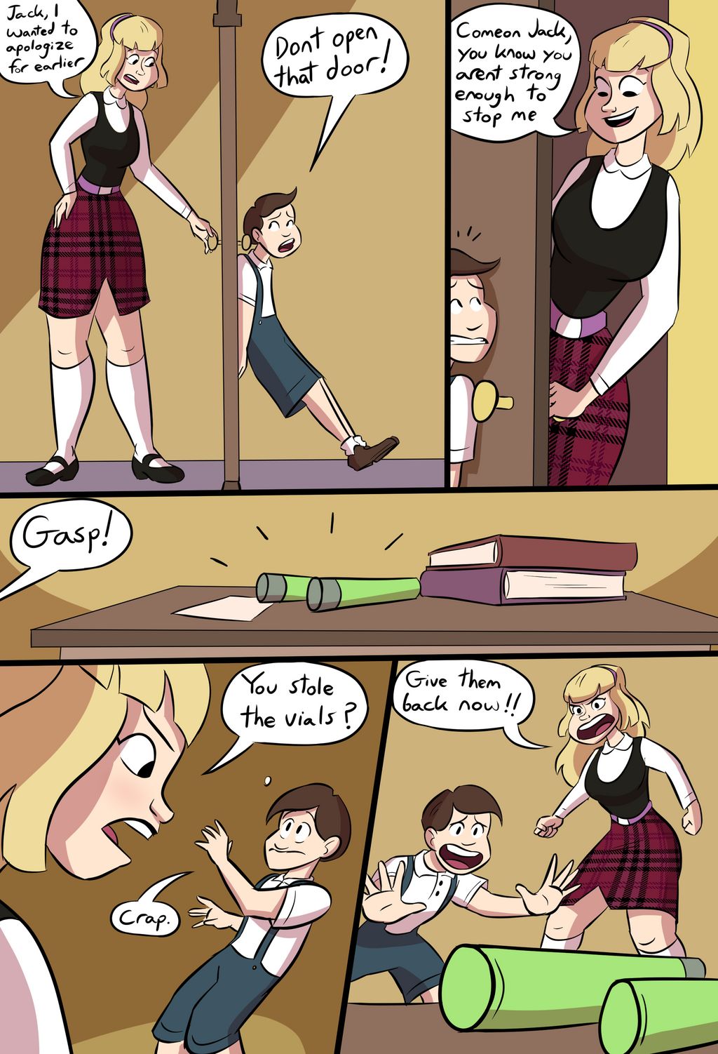 Growing Sister Comic page 9 full
