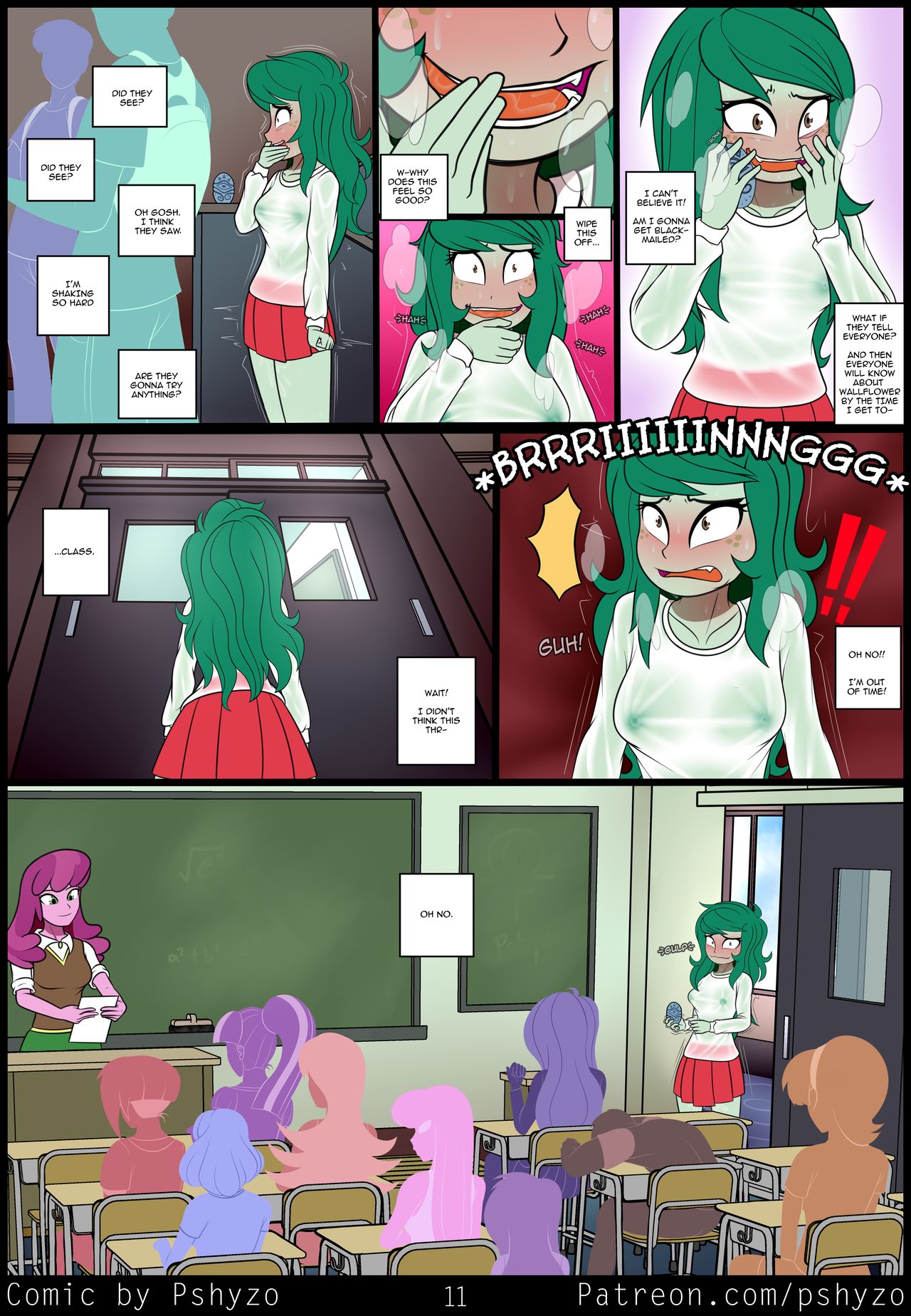 Public Wallflower Exhibitionism page 11 full
