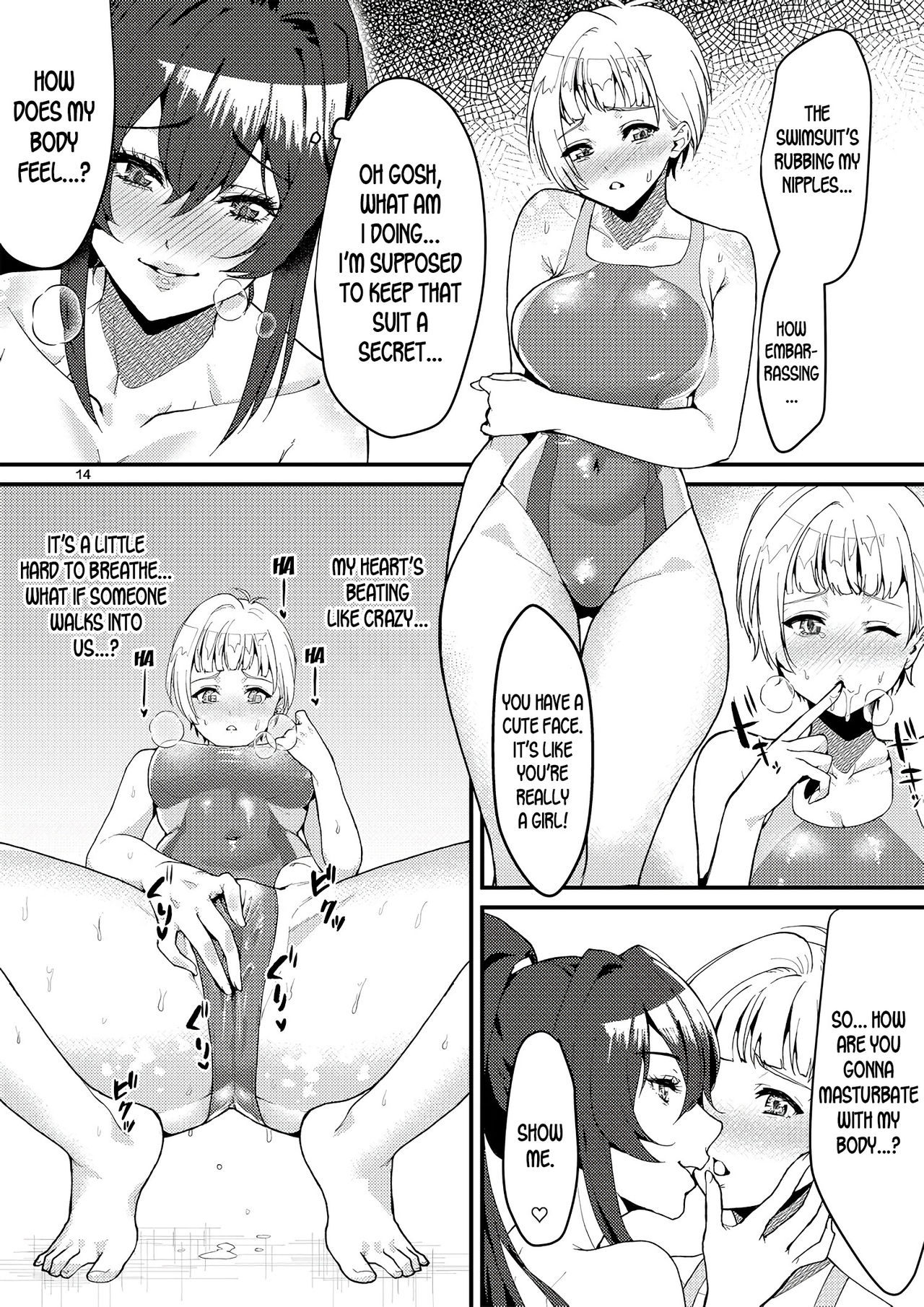 Suieibu no Kowai Senpai! | The Swim Club's Scary Senpai! page 11 full