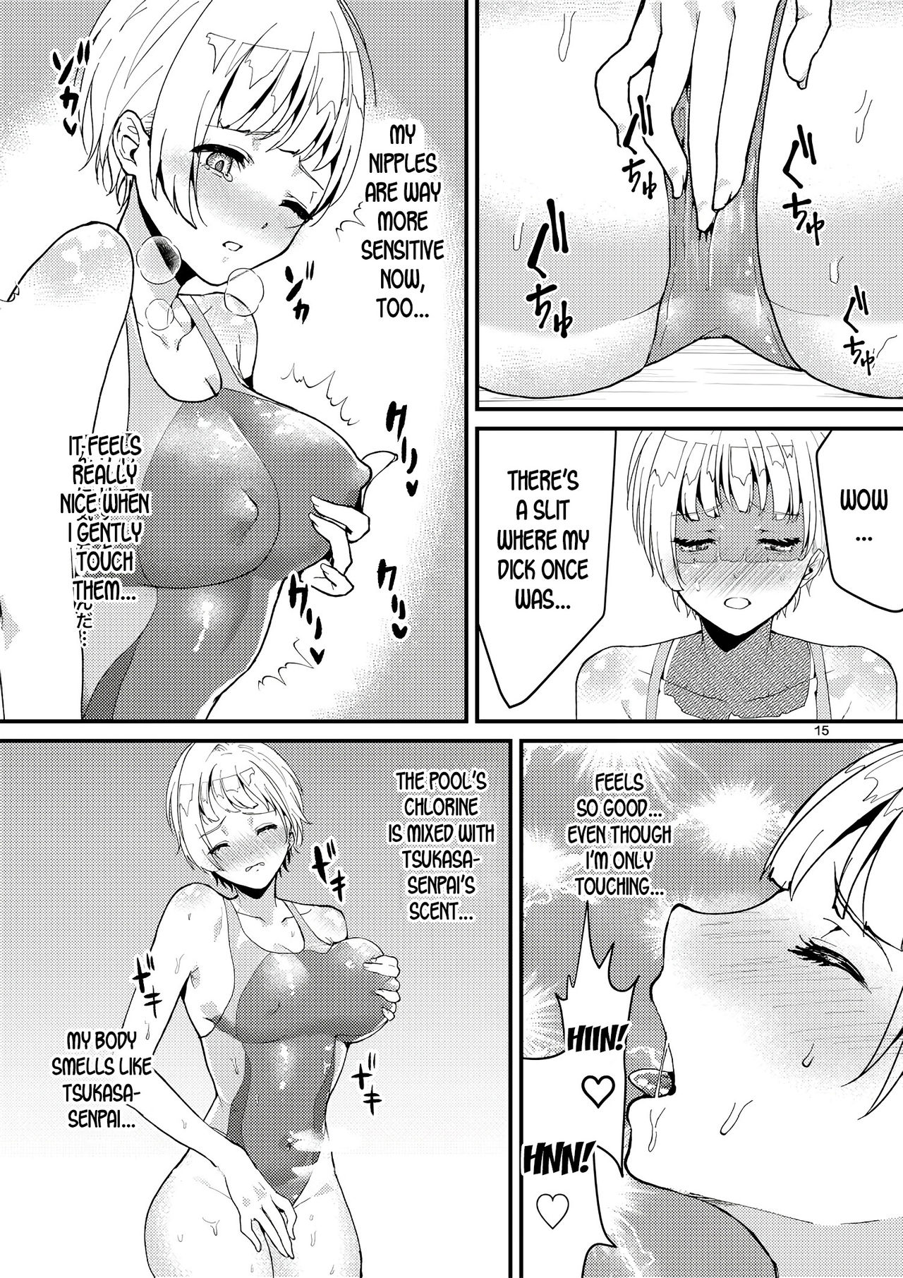 Suieibu no Kowai Senpai! | The Swim Club's Scary Senpai! page 12 full
