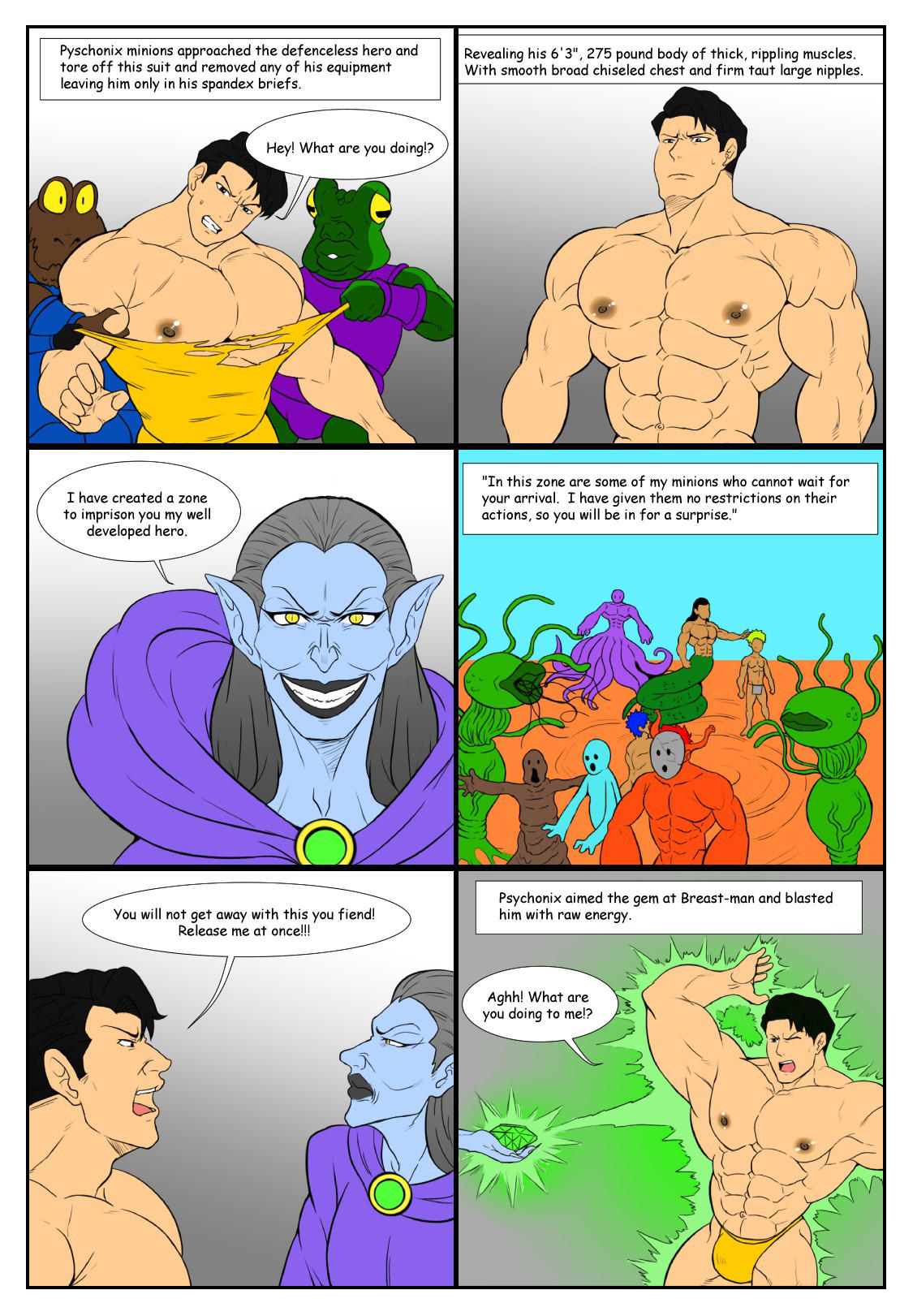 Breast-Man #1 page 4 full