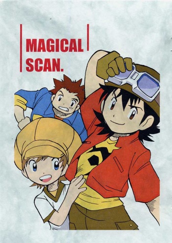 (Shotaket 7) [BUMSIGN (Hatoya Kobayashi)] MAGICAL SCAN. (Digimon Frontier) cover