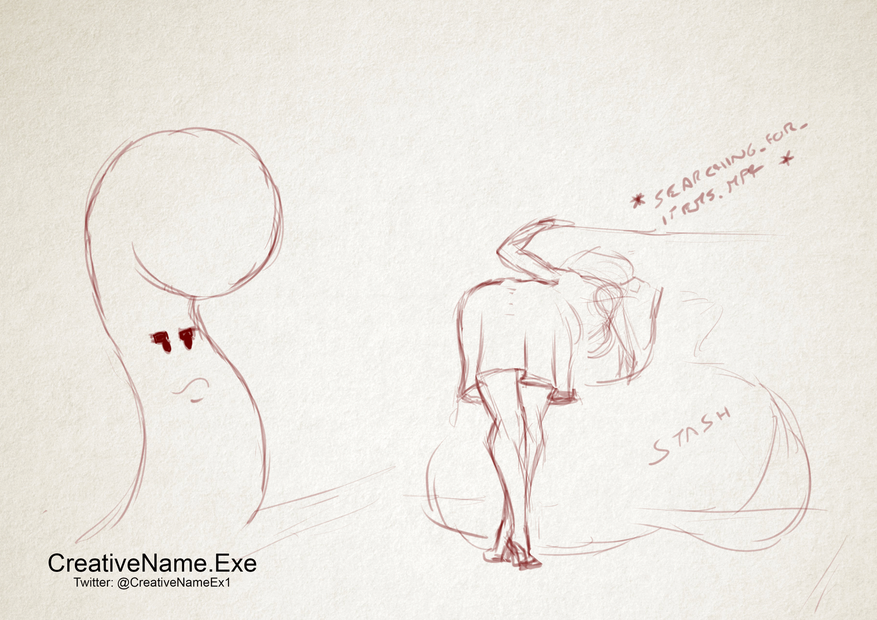 Queen Masami - Animated Sketch page 2 full