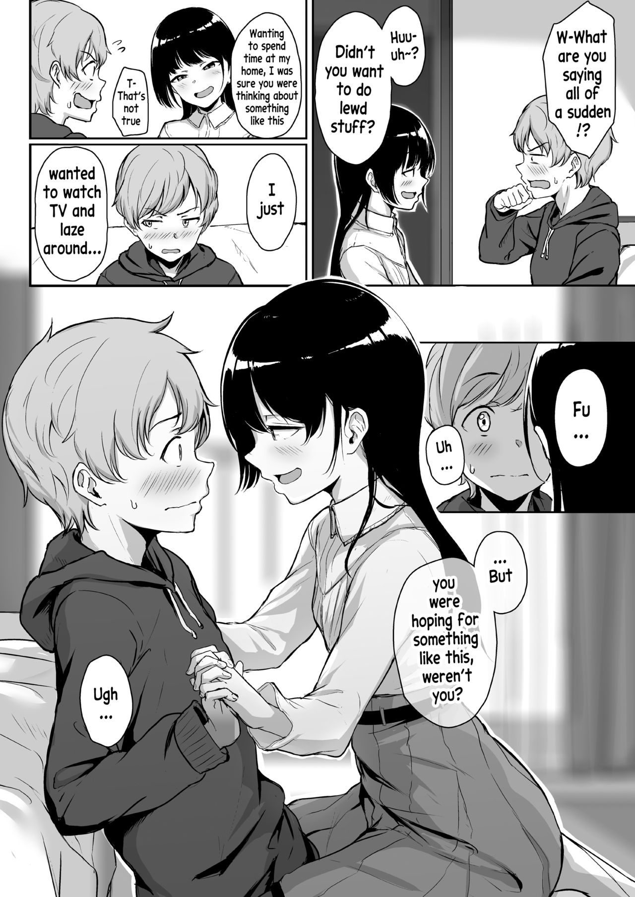 Ijiwaru de Amaama ~Kouhai Kanojo ni Tekoki de Aisarereru Ohanashi~ page 5 full