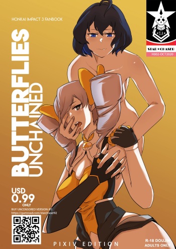 [STAR☆CHASER]HI3RD Doujinshi 002 BUTTERFLIES UNCHAINED [PIXIV EDITION] cover