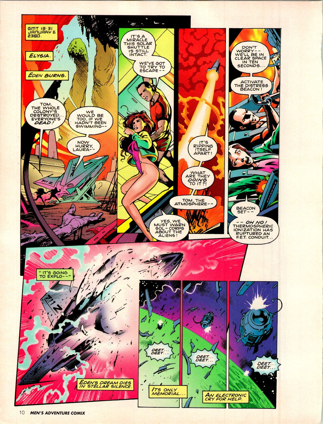 Penthouse Men's Adventure Comix 7 page 12 full