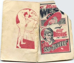 Mae West and Will Rogers in "The Sod-Buster"